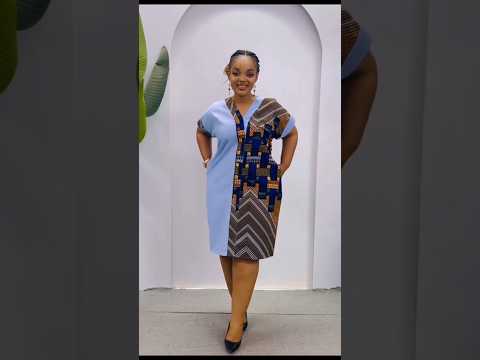 Ankara Shift Dress #zamakalefashion #africanfashion #africanfashion
