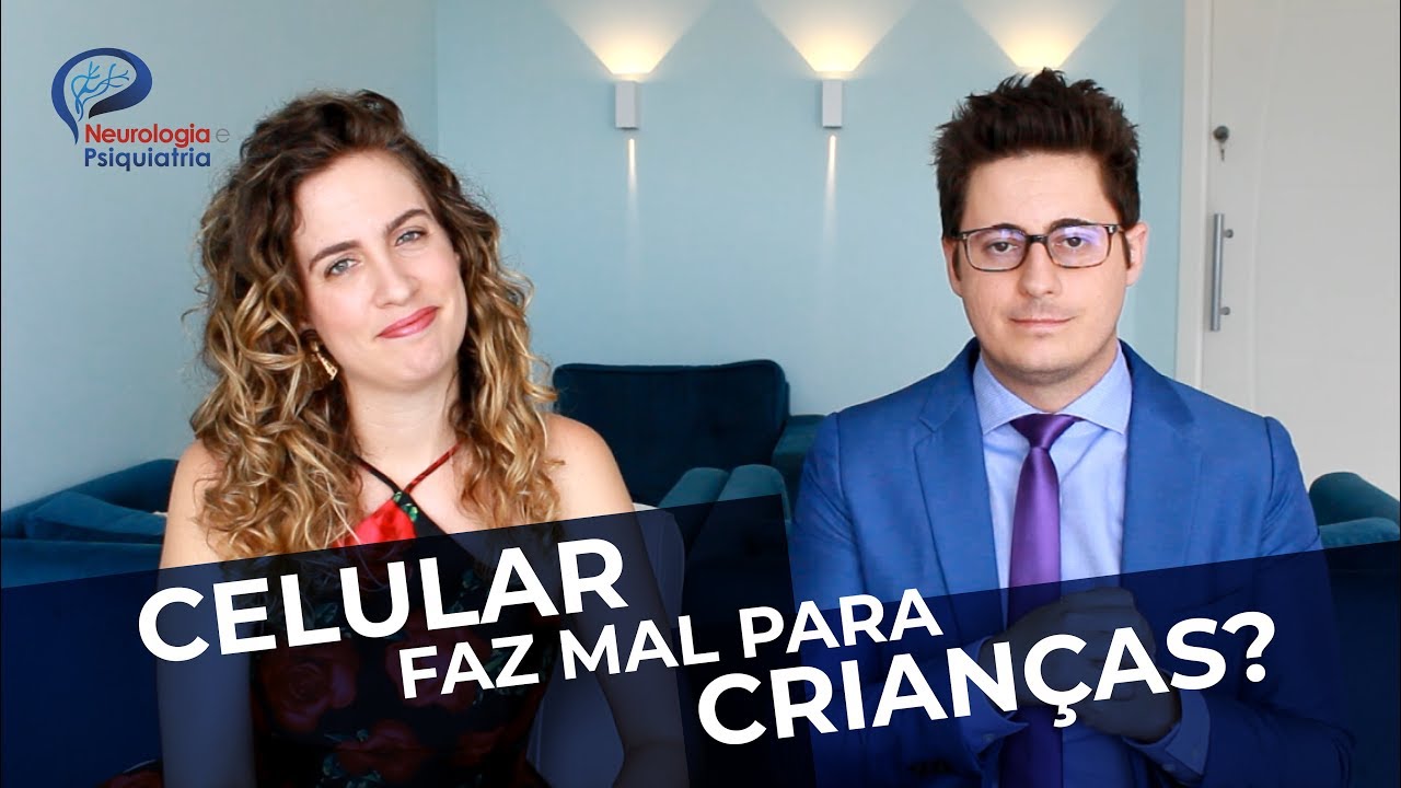 Perigo do uso de celular, tablet e tv para as crianças. Psiquiatra e Neurologista alertam