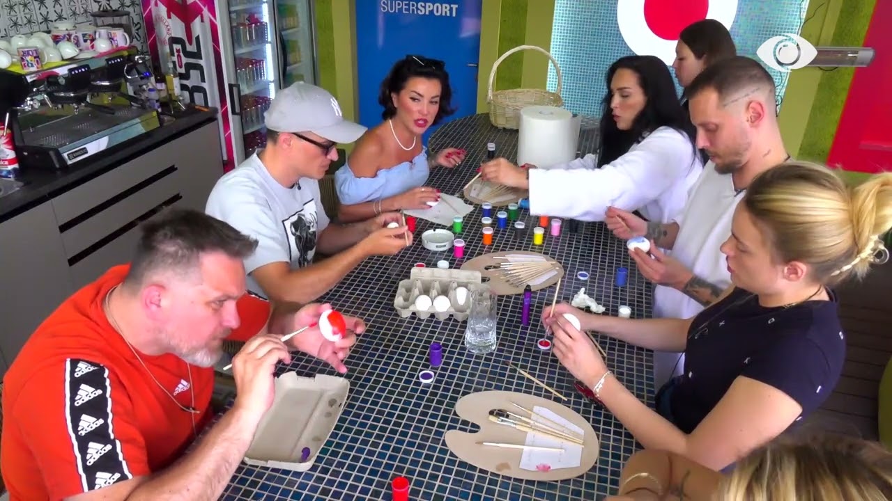 Sfida/ Banorët pikturojnë vezët e pashkëve - Big Brother Albania VIP 3