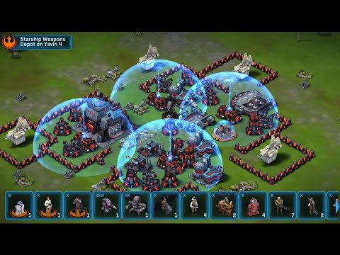 How capture Yavin4 Outpost lvl 10 (100% damage) | Star Wars Commander