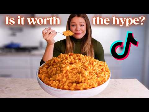 I Made the Viral TikTok Boxed Mac & Cheese Hack!