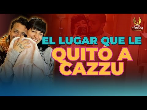 Ceriani visits the apartment that Nodal took from Cazzu and Inti to talk about Ángela Aguilar.