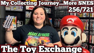 MORE SNES GAMES! TOY EXCHANGE STORE TOUR ?! My Collecting Journey - Full SNES Set 256/721!