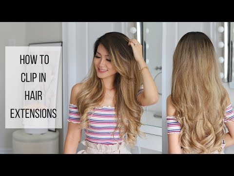 How To Clip In Hair Extensions | Luxury For Princess Review