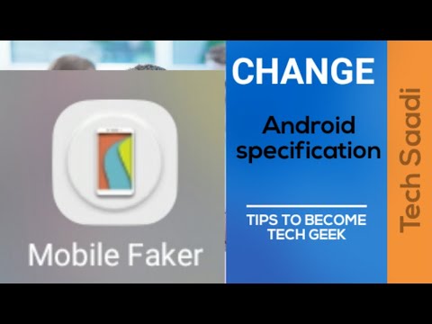 ANDROID SPECIFICATION Change About phone setting || Tech saadi