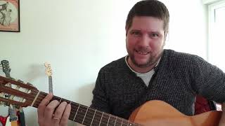 The cure the holy hour tuto guitare classique acoustic guitar tutorial