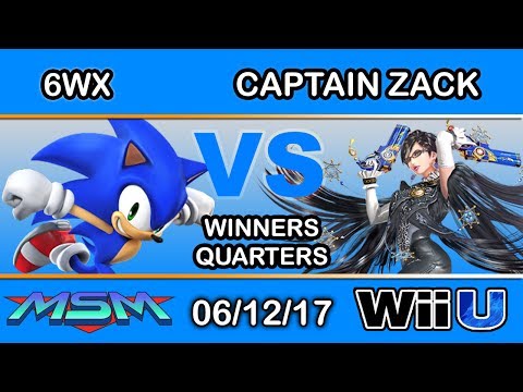 MSM 100 - Circa | 6WX (Sonic) Vs. P1 | Captain Zack (Bayonetta) Winners Quarters