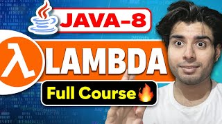 Download the video "Master Java Lambda Expressions in 90 Mins | Java 8 Lambda Expressions Full Course | Java Tutorial"