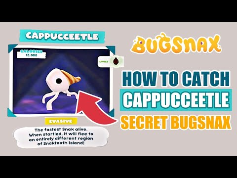 Bugsnax: How To Catch Cappucceetle - Secret Evasive Cappuccino Bugsnax