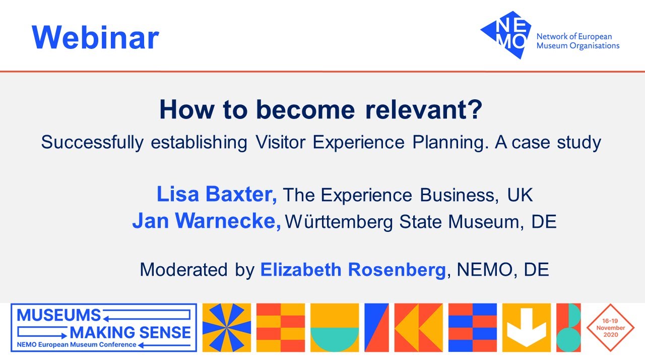 NEMO EMC 2020 | Webinar - How to become relevant?
