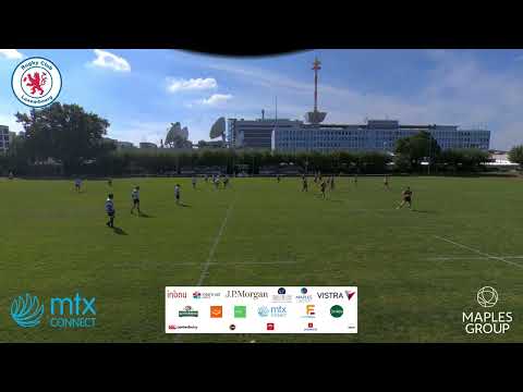 First Bundesliga match of the season versus SC Frankfurt 1880. 48-3 to Frankfurt