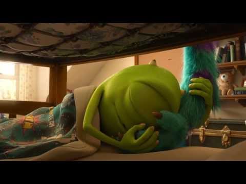 Thumbnail of the video: Monsters University Clip - Mike and Sulley's First Morning | Official Disney Pixar HD
