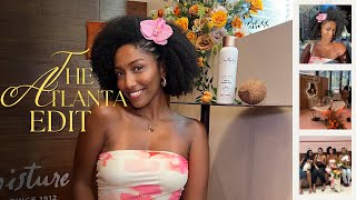 Day in My Life in ATL | Shea Moisture Event, Natural Hair & GRWM Vlog