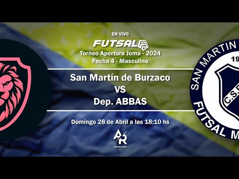 Futsala | San Martín de Burzaco vs Dep. ABBAS - Masculino (Fecha 4)