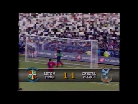 Luton Town 1-1 Crystal Palace 25th August 1990