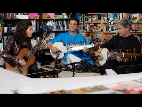 Sharon Isbin & Amjad Ali Khan's Strings for Peace: Tiny Desk Concert