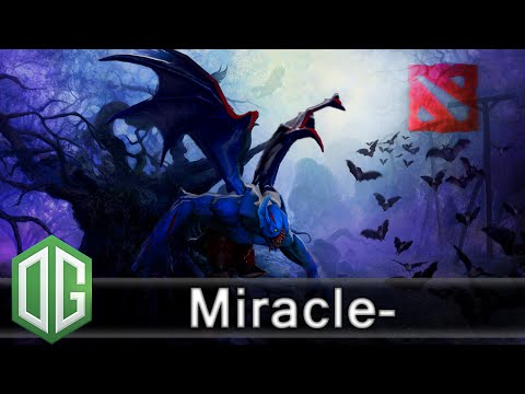 OG.Miracle- Night Stalker Gameplay - Unranked Match - OG Dota 2