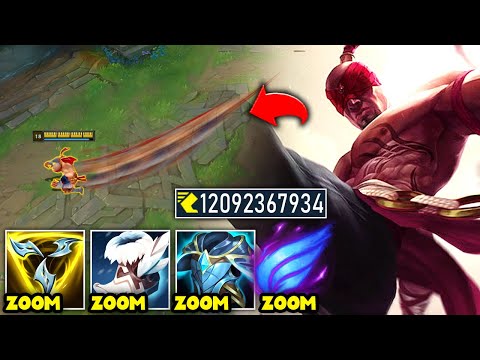 Lee Sin but I build only movement speed items and I'm faster than Hecarim