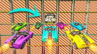 +100.000 AGUJEROS CON SORPRESAS! UN TANQUEEEEEEE!! - GTA 5 ONLINE