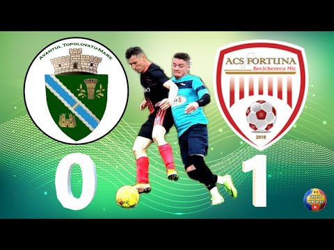 AS Avantul Topolovatu Mare - ACS Fortuna Becicherecu Mic (0-1), Liga lV, Etapa 24, 09.04.22, 4K60FPS