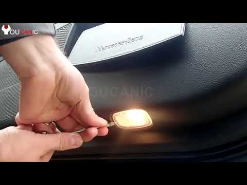 DIY Guide: How to Install Mercedes-Benz Car Door Logo Welcome Lights