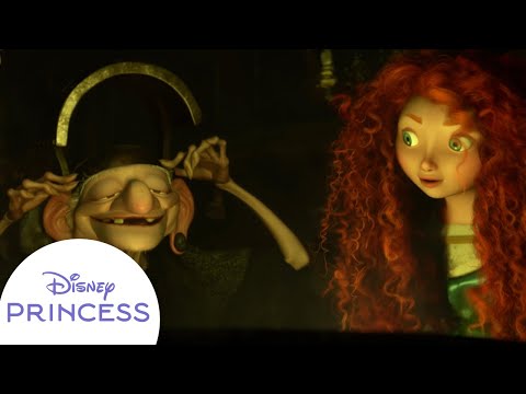 Merida Meets A Witch 🧙‍♀️🧹✨ | Brave | Disney Princess