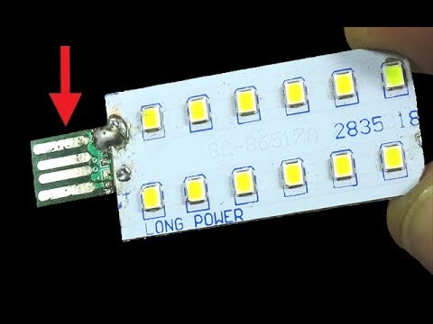 New awesome diy idea,USB powered Led Light strip