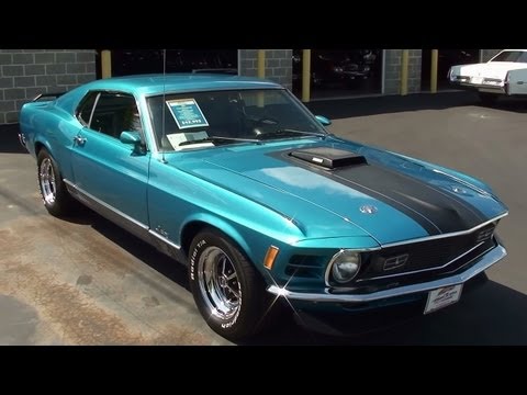 1970 Ford Mustang Mach 1 Cleveland V8 Fastback