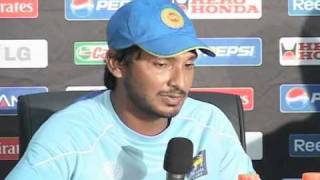 Sangakkara happy with the team's performance 