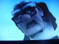 Halloween Scream In PIXAR Edition Hanging On A Deep Scary Cliff From UP