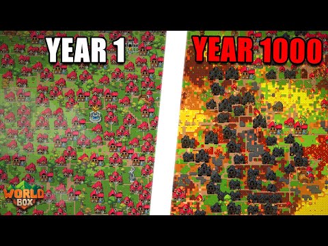 I Sent MASSIVE Nations To WAR (With No Respawns) - Worldbox