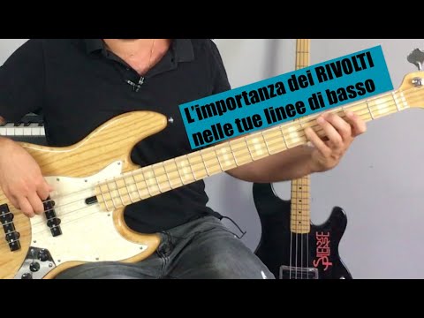 L'importanza dei RIVOLTI nella creazione delle tue linee di basso (lezioni di basso elettrico)
