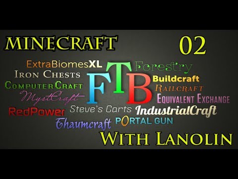 Feed the Beast: Season 2 - Feed the Beast Server Play - Episode 2: Maybe a House?