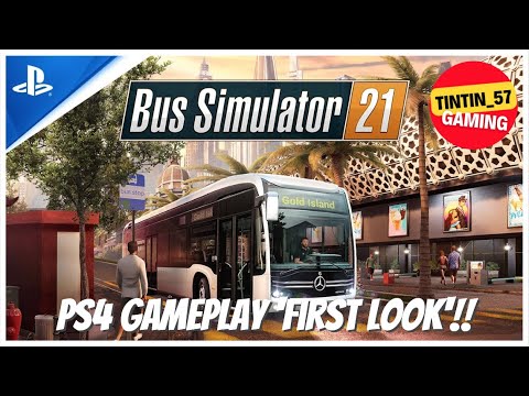 BUS SIMULATOR 21 | FIRST LOOK! | PS4 Gameplay #BusSimulator21 #NextStop