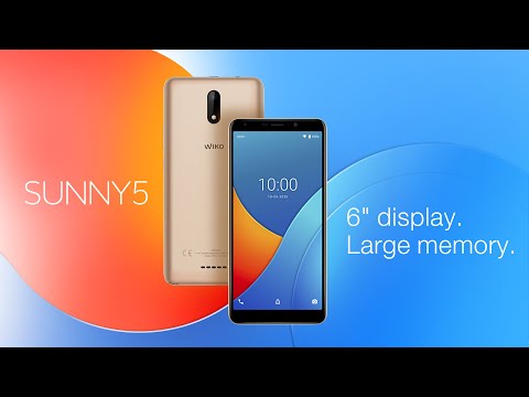 Wiko - Sunny5: 6'' display. Large memory.