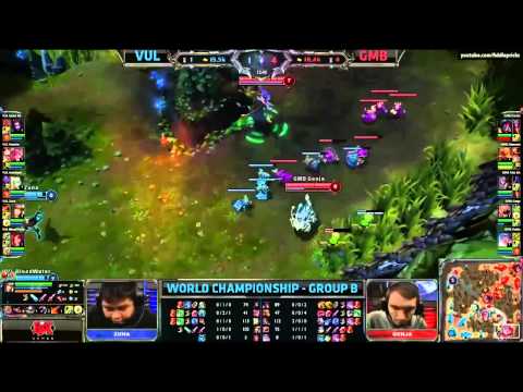 Vulcun vs Gambit Group B (World Championship Group Stages Day 2)