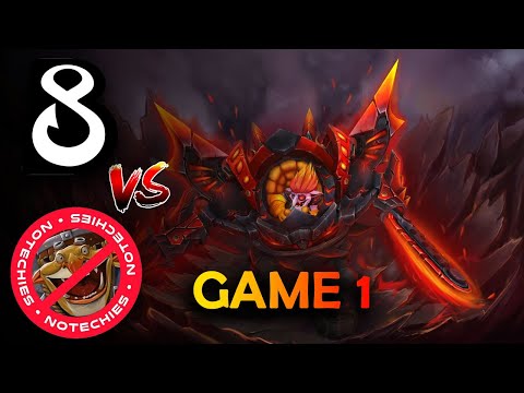 B8 vs NOTECHIES - DENDI | game 1 - TI10 QUALIFIER - THE INTERNATIONAL 10 DOTA 2