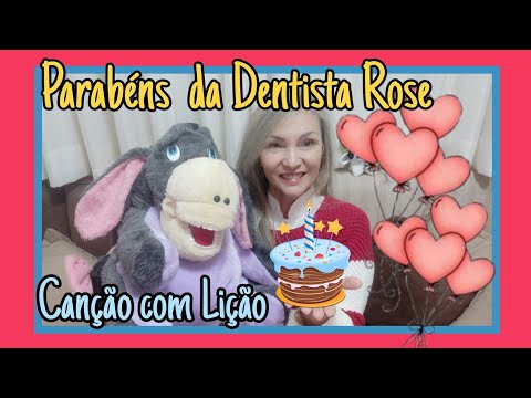 Parabéns da Dentista Rose. Paródia Parabéns da Xuxa