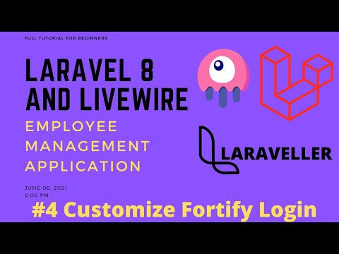 01 Laravel Livewire Tutorial Employees Management Project Setup Application