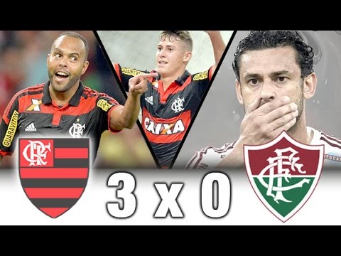 Flamengo 3 x 0 Fluminense * Carioca 2015 * Melhores Momentos
