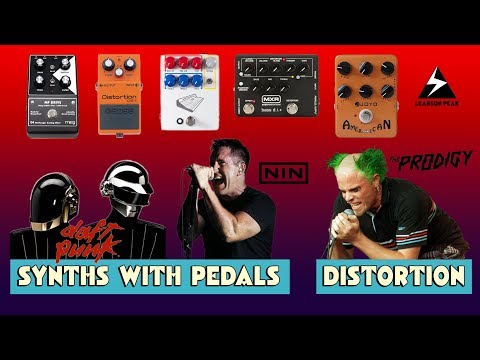 Recreate The Synth Sounds of DAFT PUNK, NIN, & THE PRODIGY With Distortion Pedals