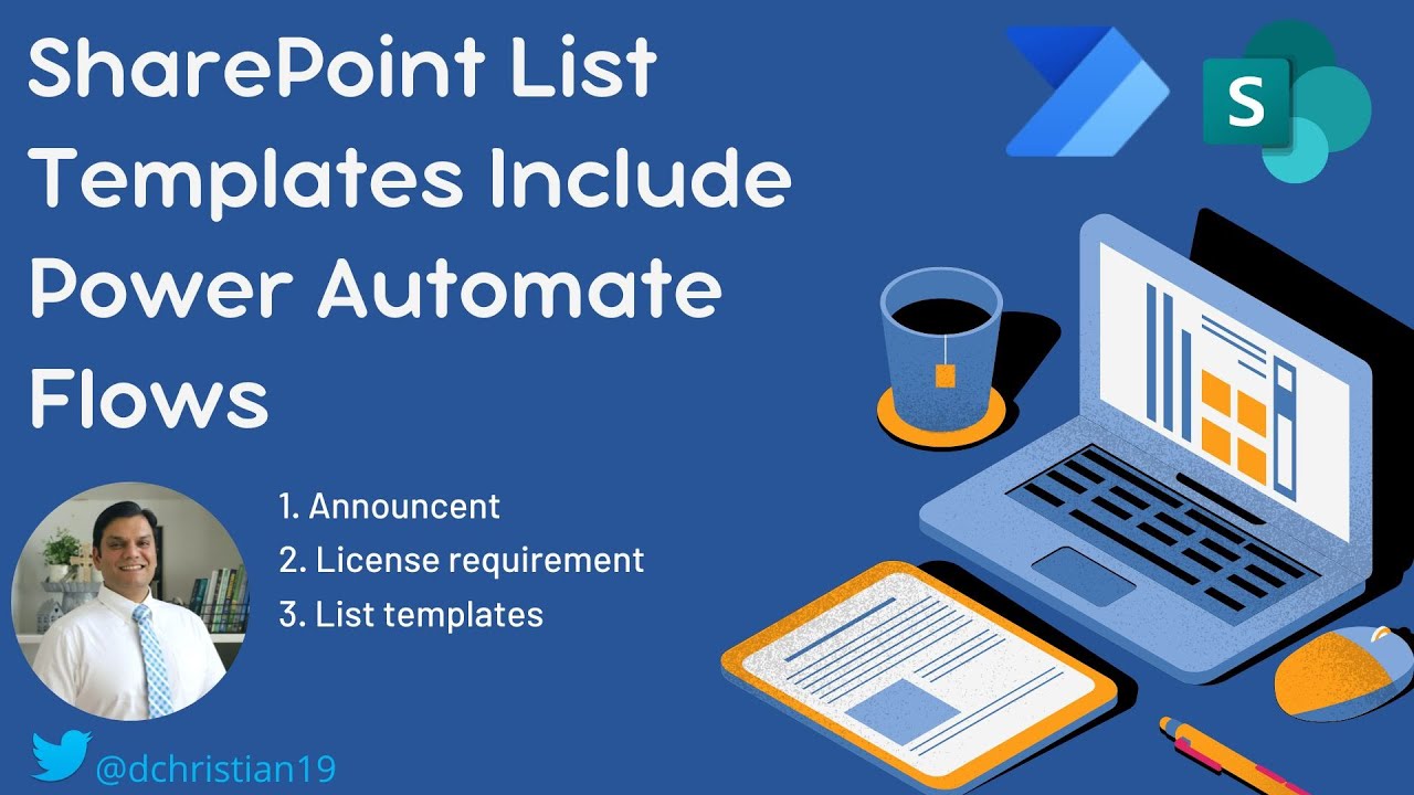 SharePoint List Templates That Include Power Automate Flows
