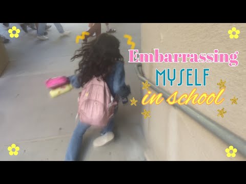 ✨ Embarrassing myself at school for fun ✨😜 | (pt.1) | jenavie