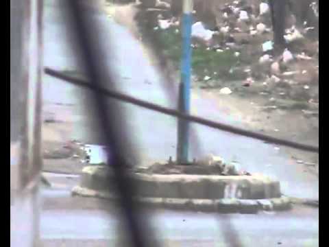 اقتحام نوى في محافظة درعا بواسطة الدبابات من قبل قوات النظام