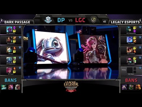 Dark Passage vs Legacy | Game 3 Finals International Wild Card GamesCom 2014 LOL | DP vs LGC G3