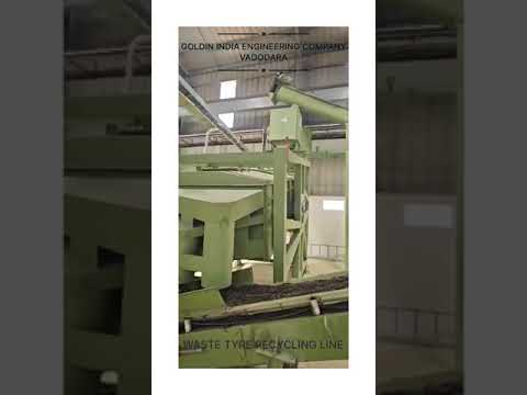 10 TPD Waste Tyre Recycle Plant