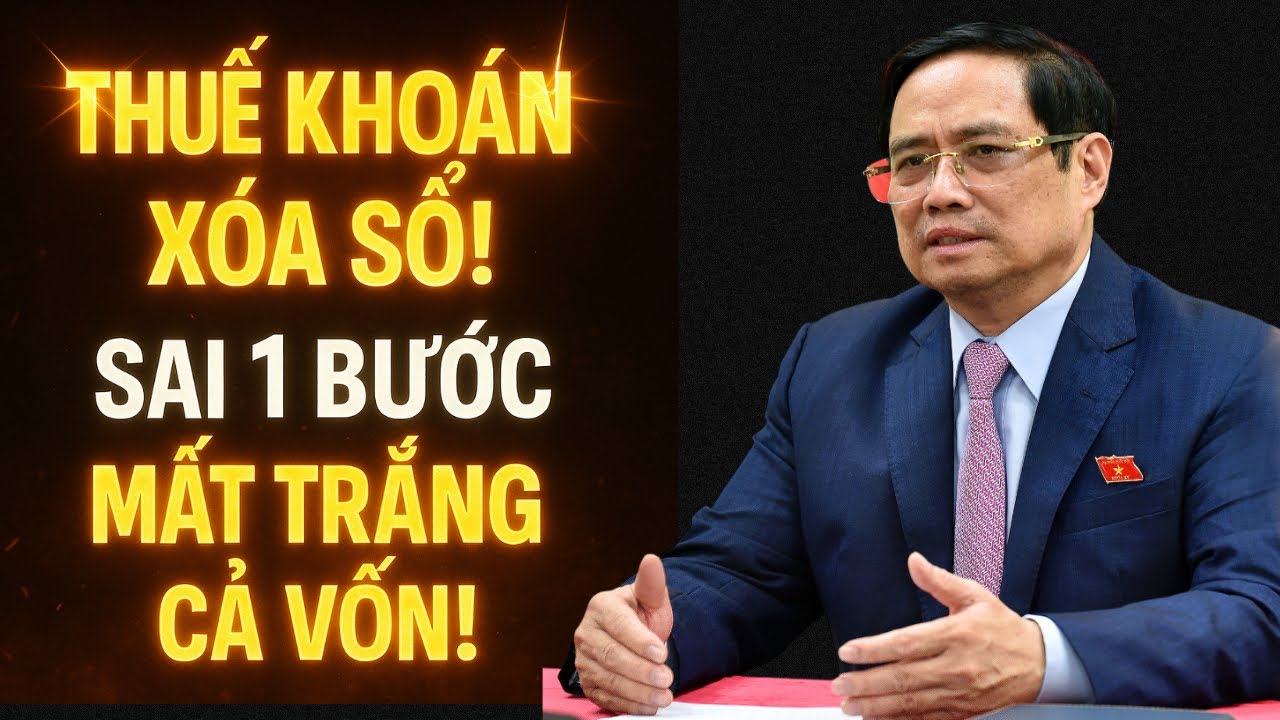 Thuế khoán bị xoá từ 1/6/2025: Hộ Kinh doanh phải làm gì để không bị phạt?