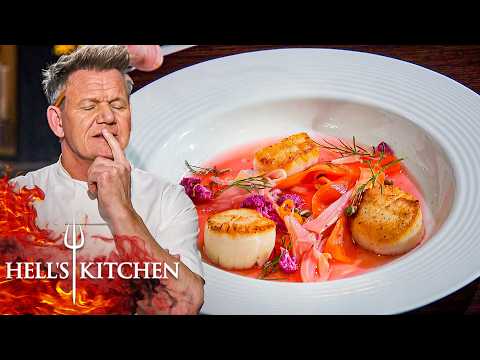 Chef Ramsay Rates the Scallop Dishes Before Awarding the Punishment Pass | Hell's Kitchen