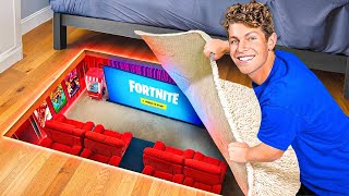 I Built a SECRET Movie Theater in My Room! Screenshot