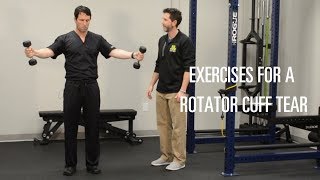 Exercises for a rotator cuff tear to help you recover quickly